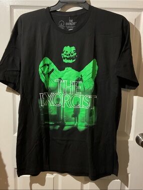 NWT Black The Exorcist Graphic Tee